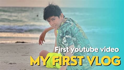 My First Vlog First Youtube Video Youtube