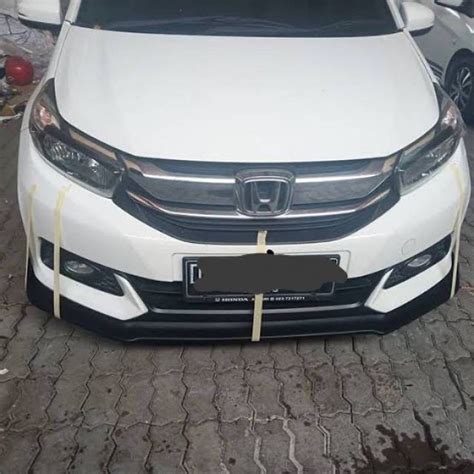 Jual Front Lips Winglet Nyambung Bumper Bemper Depan Honda Mobilio Type