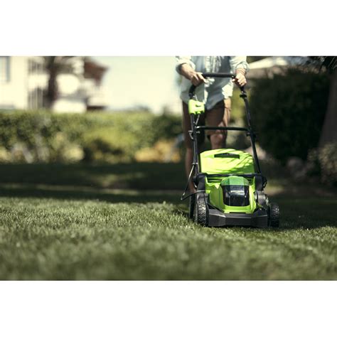 Greenworks Gwg40lm41k2x 40v Hand Propelled 41cm Rotary Lawn Mower Wilko