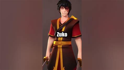 Zuko El Desarrollo Más Top 🔥 Zuko Avatar Avatartla Videojuegos Fortnite Fortniteskins