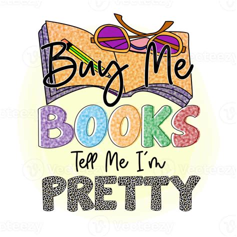 Book Lover Sublimation Design Png