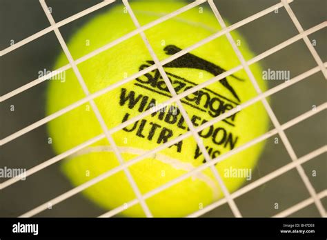 Slazenger Wimbledon Tennis Balls Picture By James Boardman Stock Photo