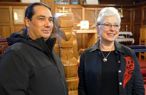 A House Post For All Saints Agassiz Indigenous Justice Anglican