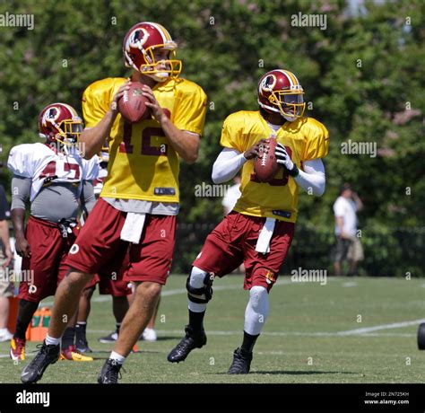 Washington Redskins Quarterbacks Kirk Cousins Robert Griffin Iii