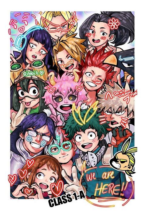 720p Free Download Class 1a Bnha Cute Anime Mha Hd Phone Wallpaper Peakpx