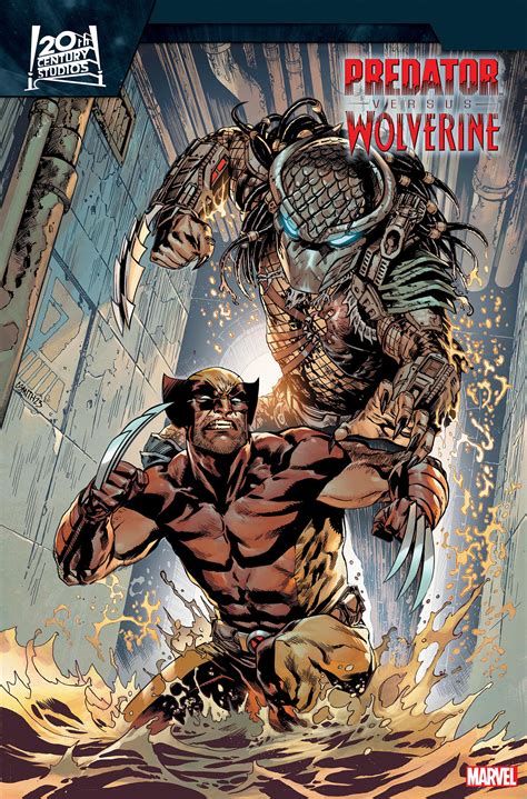 Predator Vs Wolverine 3 Cory Smith Variant 1 For 25 Incentive