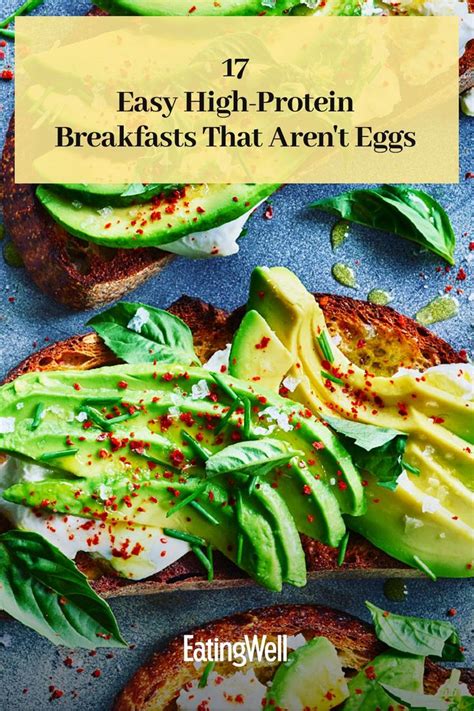 17 Easy High Protein Breakfasts That Arent Eggs In 2024 High Protein