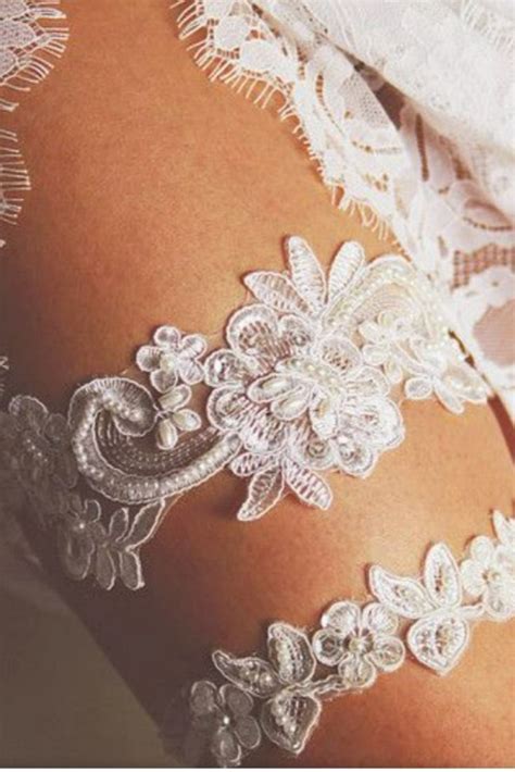 Custom Lace Rhinestone Wedding Garter Wedding Garter Wedding