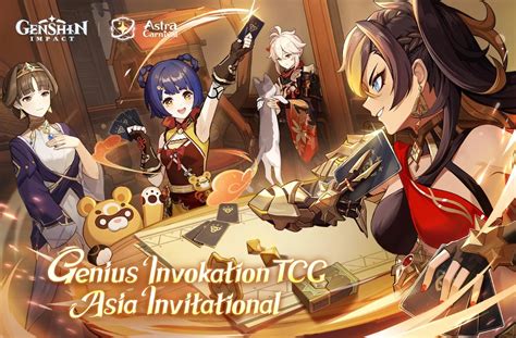 Turnamen Undangan Genius Invokation TCG Genshin Impact Pertama Di Asia