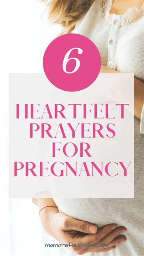 Heartfelt Prayers For Pregnancy Mama Reflections