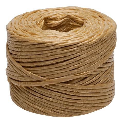 Everbilt 230 Ft Polypropylene Twine Natural 14094 The Home Depot