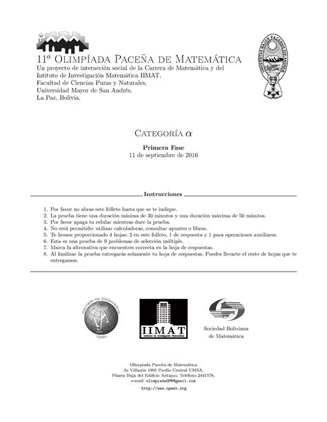 Draftopm Alfa F A Olimp Ada Pace A De Matem Tica Un Proyecto