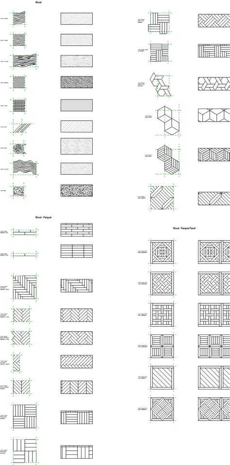 Revit Fill Patterns Bundle Bricks Pavers Tiles Wood Collections