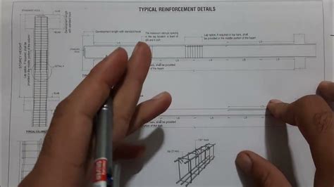 How To Read Structural Drawing Of Slab Beam And Column With Full Details Youtube