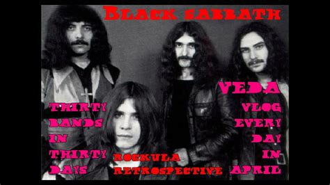 Veda Day Black Sabbath Bands In Days Vlog Every Day In April