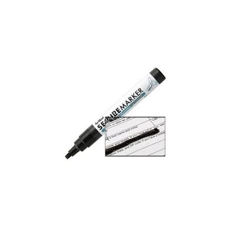 Artline Redact Secure Marker Black Singles