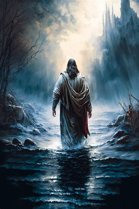 Free Jesus Walks On The Water Jesus Images Pixabay