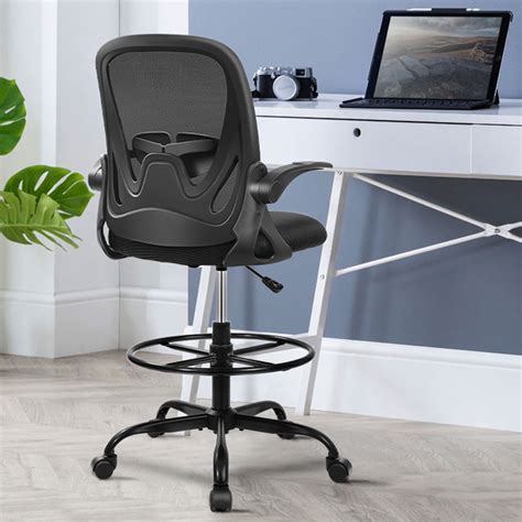 Coolhut Ergonomic High Back Office Chair With Adjustable Arms Mesh