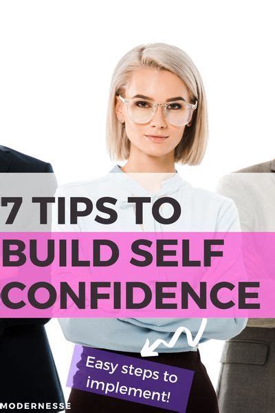 Build Self Confidence 7 Tips How To Do It Modernesse Self