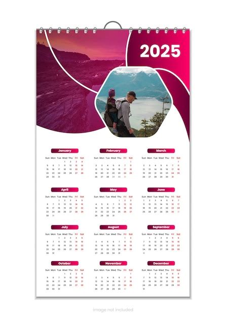 Dise O De Calendario Vector Premium