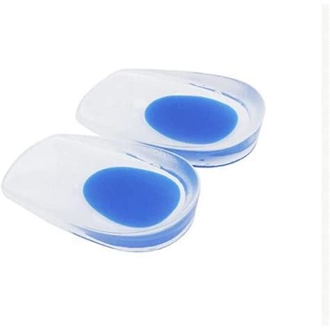 Lot De 2 Paires De Talonnettes En Gel De Silicone Pour Fasciite