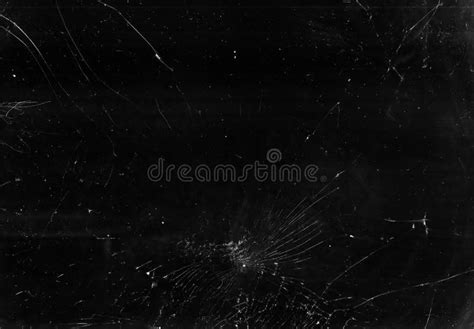 Broken Glass Overlay Aged Texture Tv Screen Dust Stock Image - Image of ...