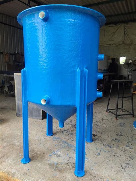 Pp Frp Conical Tank For Stp Etp Application Storage Capacity L