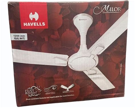 HAVELLS Milor 1200 Mm Anti Dust 3 Blade Ceiling Fan At Rs 2650 Piece