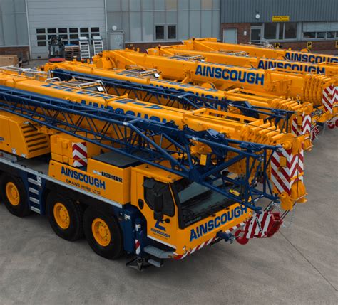 Crane Hire Cranes For Hire Uk Ainscough Crane Hire Ltd