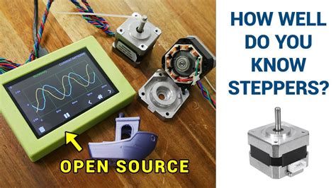 Enhance Your 3d Printer Knowledge With The Simple Stepper Motor Analyzer Youtube