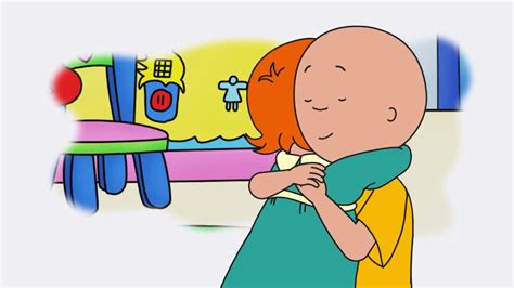 Caillou and Rosie hug by deashawnreese on DeviantArt