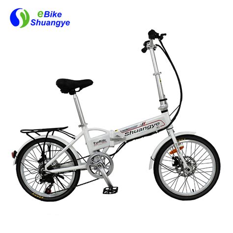 Women Folding Electric Bicycles Ebike Shuangye