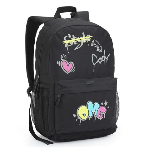 Mochila Feminina 18 Preta Grafite Seanite Seanite Mochilas Malas E Kits Escolares