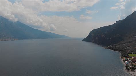 Aerial View Of Limone Sul Garda Lago Di Stock Footage SBV-331276874 - Storyblocks