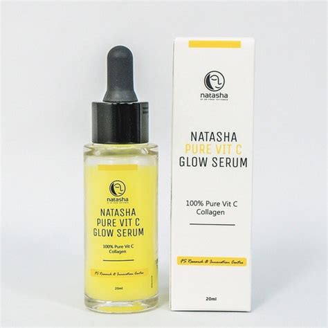 Jual Natasha Pure Vit C Glow Serum 20ml Serum Glowing Vitamin C