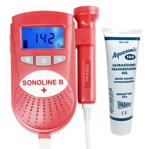 Bd1000401 Np Baby Doppler Sonoline B Plus Waterproof 3mhz 142bpm Fetal