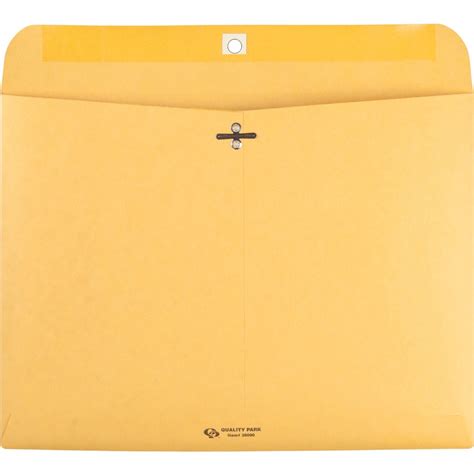 Quality Park X Clasp Envelopes With Deeply Gummed Flaps Clasp