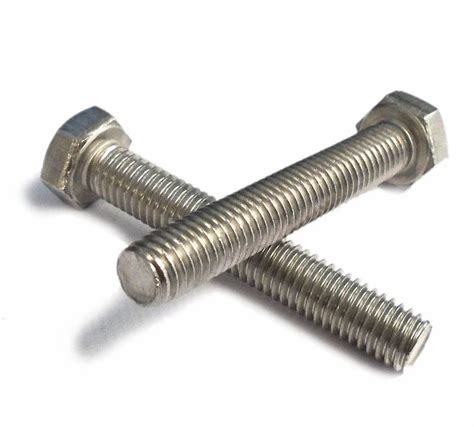 Silver Ms Hex Bolt Nut For Industrial Grade At Rs Piece In Jaipur