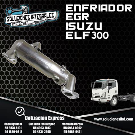 Enfriador Egr Isuzu Elf Soluciones Ihd