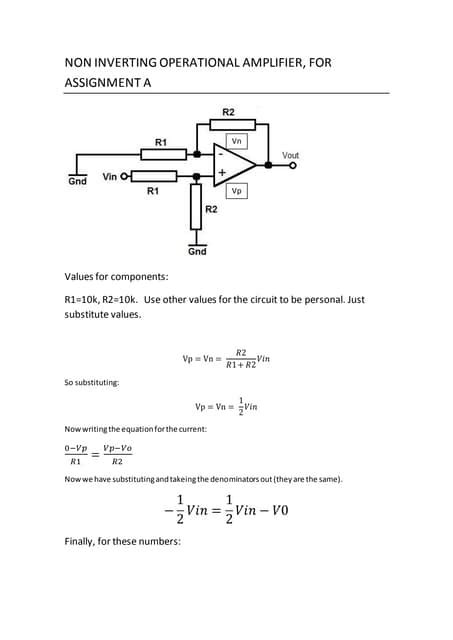 Non Inverting Opamp Pdf