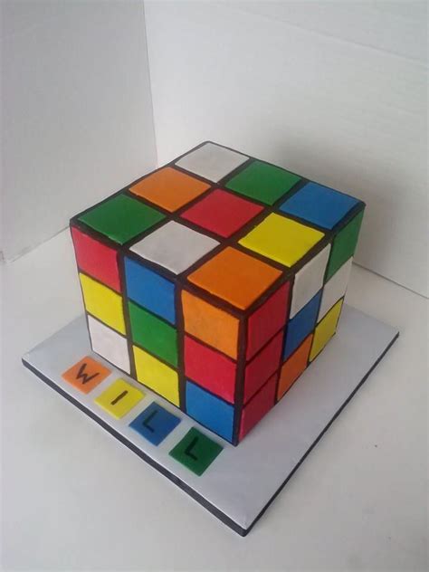 Pin By Kara Nelsen On Cakes Cupcakes S Birthday Parties Rubiks