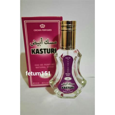 Jual Parfum Arrafif Ml Spray Kasturi Minyak Wangi Misik Putih