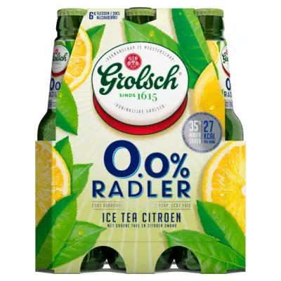 Grolsch 0 0 Radler Limoen Product En Prijs Van 6 X 0 3 L Set 6