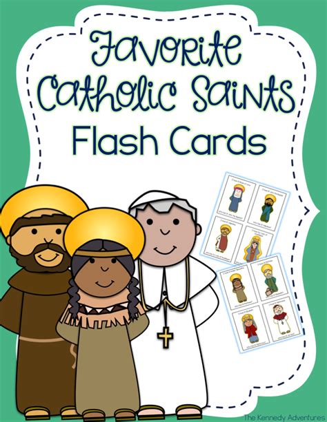 Catholic Saints Activities For Kids