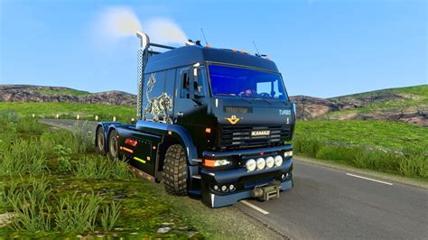 Driving Kamaz Russian Truck Skahalgamingyt New Eurotruck Simulator