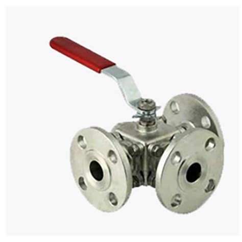 3 Way Flange End Ball Valves Application Industrial At Best Price In Ahmedabad Metro Valves