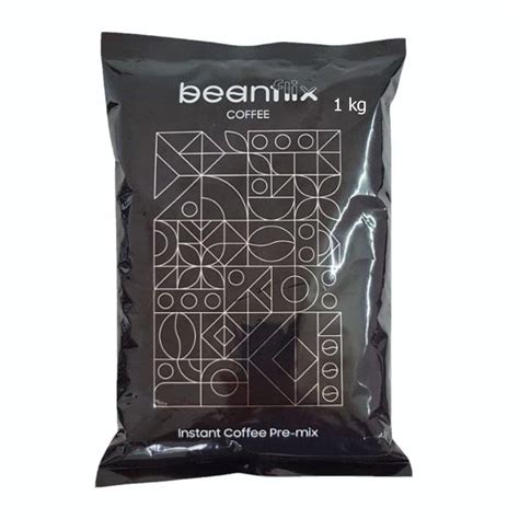 Beanflix Dark Brown Instant Coffee Premix Sachets Packaging Size 1kg