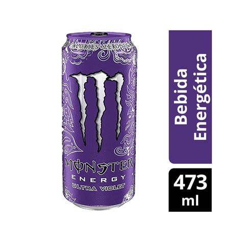 Energ Tico Monster Ultra Violet Sem A Ucar Zero Lata Ml Mega Oferta