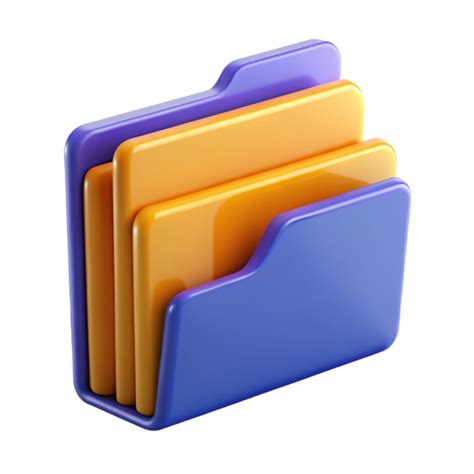 folder icon  transparent background  png
