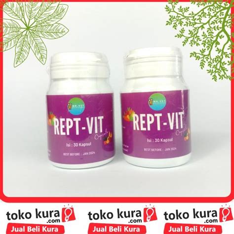 Jual Rept Vit Multivitamin Reptile Capsule Torto Sulcata Pardalis Kura